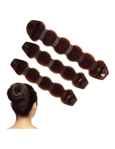 Juego de 3 Estilistas de Cabello Mágicos Bamboopack - 1 Grande y 2 Pequeños