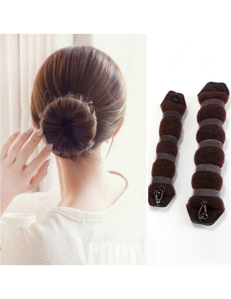 Juego de 3 Estilistas de Cabello Mágicos Bamboopack - 1 Grande y 2 Pequeños