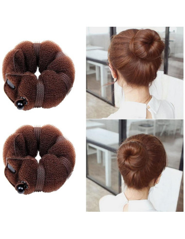 Juego de 3 Estilistas de Cabello Mágicos Bamboopack - 1 Grande y 2 Pequeños