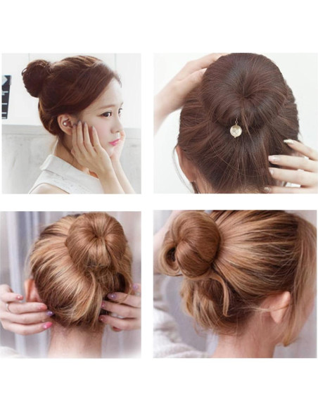 Juego de 3 Estilistas de Cabello Mágicos Bamboopack - 1 Grande y 2 Pequeños