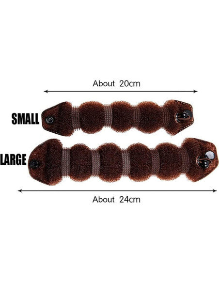 Juego de 3 Estilistas de Cabello Mágicos Bamboopack - 1 Grande y 2 Pequeños