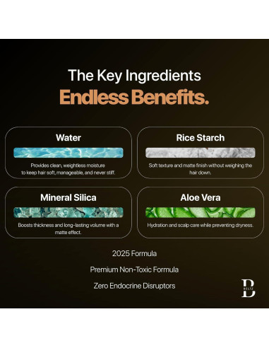 Polvo Voluminizador B BELÍZ 30 g - Texturizador Mate para Cabello Fino