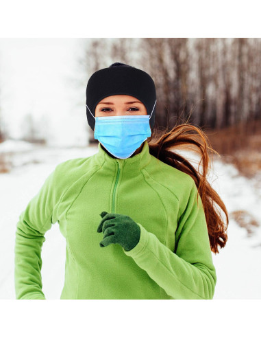 Calentadores de Oídos de Forro Polar Geyoga 3 Pcs Invierno