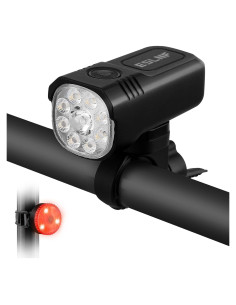 Juego de luces de bicicleta Spriak ZXCD-1 recargables USB-C