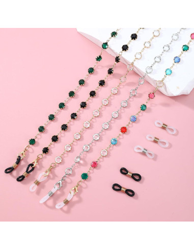 Cadena de Gafas Yvey para Mujeres 65cm Colorido Antideslizante