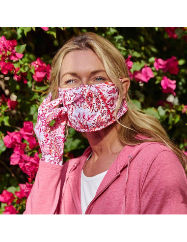 Mascarilla UV Coolibar con Alambre Moldable - UPF 50+