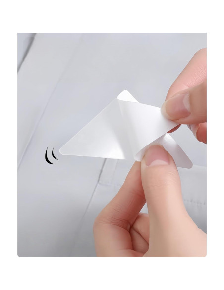 Soportes de Cuello Transparentes Green Victor - 60 Piezas PVC