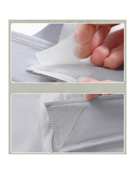 Soportes de Cuello Transparentes Green Victor - 60 Piezas PVC