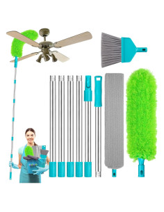 Kit de Plumeros RLOW 6 PZS Extensibles y Flexibles para Limpieza