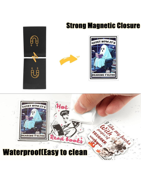 Marcadores Magnéticos Vcxaykey - 10 PC Coloridos para Lectura