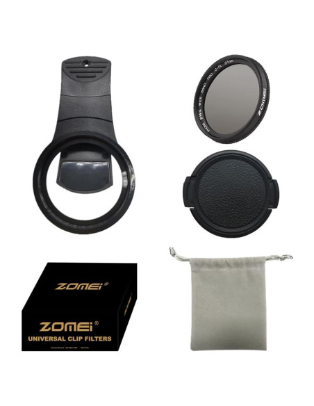 Kit de Filtro CPL Zomei 37mm para Teléfono Móvil
