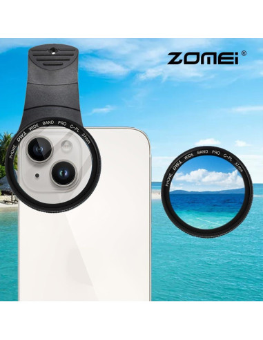 Kit de Filtro CPL Zomei 37mm para Teléfono Móvil