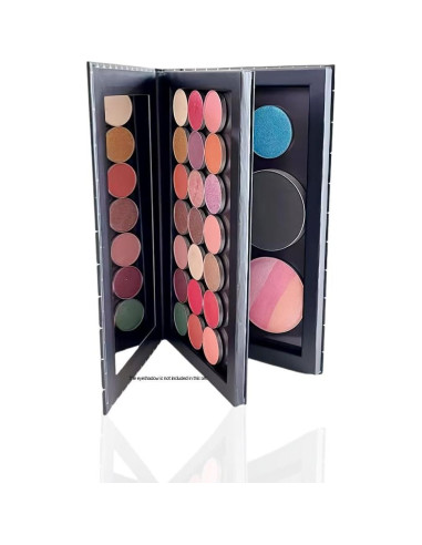 Paleta Vacía Magnética Doble Capa UDTIP con Espejo 21.68cm