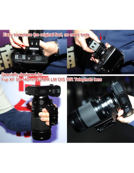 Anillo de Montaje de Trípode iShoot para Lente Fuji XF 50-140mm
