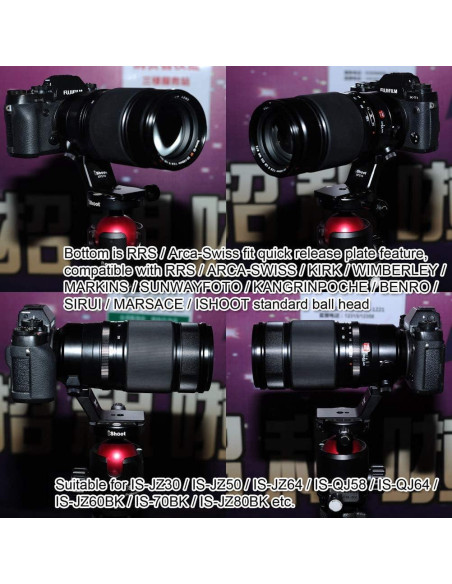 Anillo de Montaje de Trípode iShoot para Lente Fuji XF 50-140mm