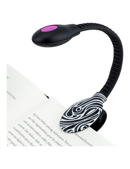 Luz de Libro Recargable WITHit French Bull Mármol Negro