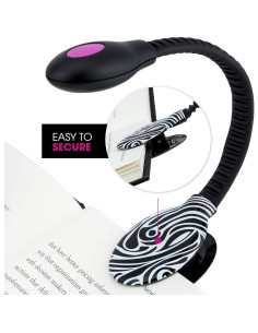 Luz de Libro Recargable WITHit French Bull Mármol Negro 2