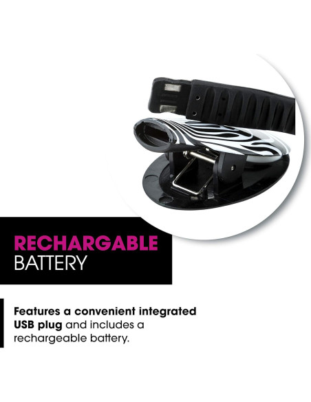 Luz de Libro Recargable WITHit French Bull Mármol Negro