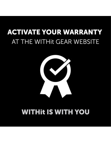 Luz de Libro Recargable WITHit French Bull Mármol Negro