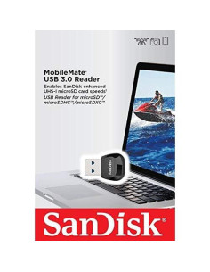 Lector de Tarjetas SanDisk MobileMate USB 3.0 + Adaptador MicroSD 2