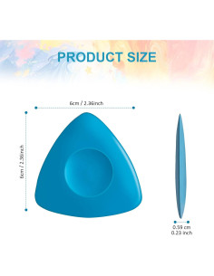 Paquete de 4 Tizas de Sastre Soecskot Lavables para Costura 2
