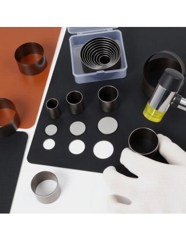 Juego de Herramientas de Corte Circular ZAPSIFOU 9 Piezas 15-55mm