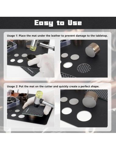 Juego de Herramientas de Corte Circular ZAPSIFOU 9 Piezas 15-55mm