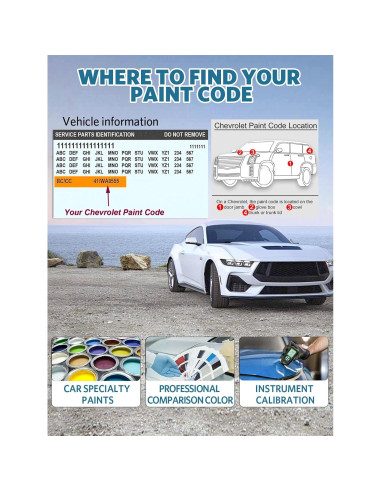 Pintura de Retoque FIXEZPRO Cajun Rojo 12ml para Chevrolet