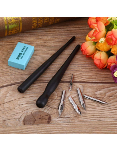 Kit de Plumas de Cómic Yosoo - 8 Piezas, Punta Fina 0.9mm