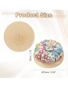 Almohadilla de Agujas Magnética HARFINGTON 50 PCS Coser 2