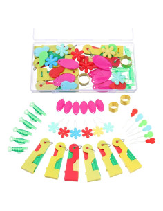 Kit de enhebradores de agujas Trinkrittey, 32 piezas para costura