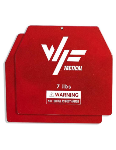 Placas de Peso WFT 6.35 kg para Chaleco de Entrenamiento