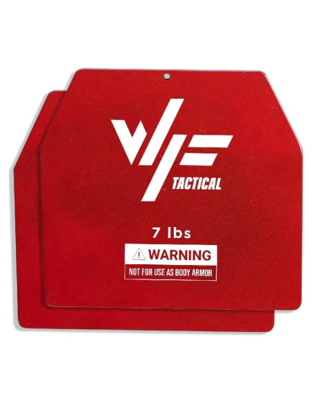 Placas de Peso WFT 6.35 kg para Chaleco de Entrenamiento
