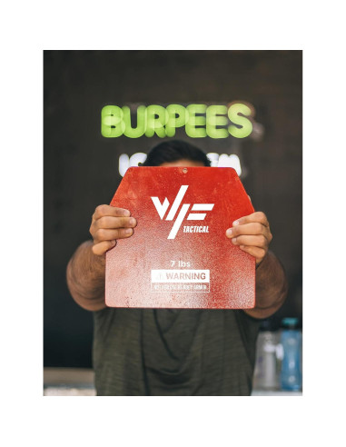 Placas de Peso WFT 6.35 kg para Chaleco de Entrenamiento