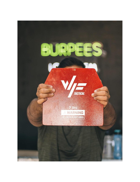 Placas de Peso WFT 6.35 kg para Chaleco de Entrenamiento