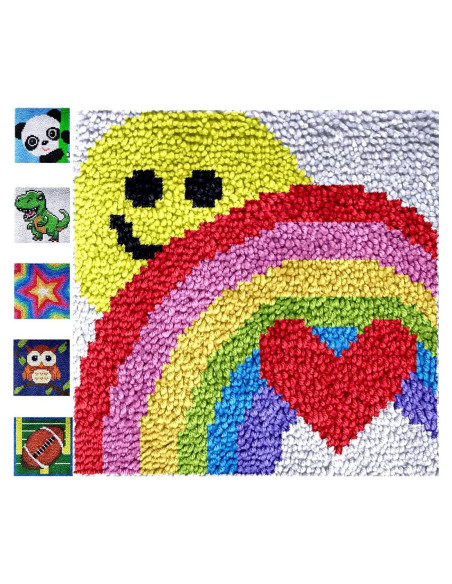 Kit de Ganchillo Puzamen 30x30 cm para Niños y Adultos
