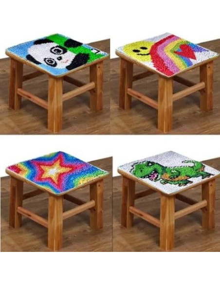 Kit de Ganchillo Puzamen 30x30 cm para Niños y Adultos