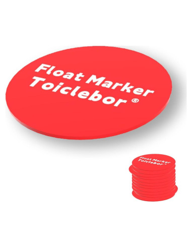 Paquete de 10 Flotantes Rojos para Pluviómetro Toiclebor