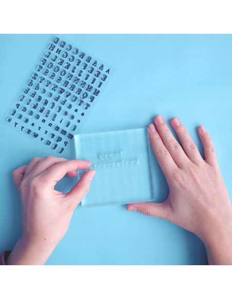 Conjunto de Sellos Adhesivos ExcelMark Alfabeto 20x11 cm