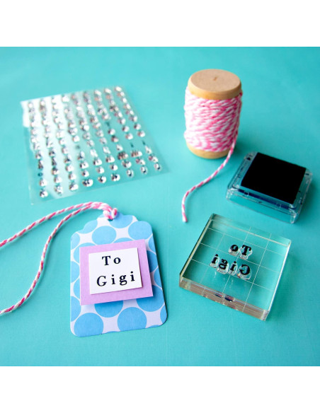 Conjunto de Sellos Adhesivos ExcelMark Alfabeto 20x11 cm