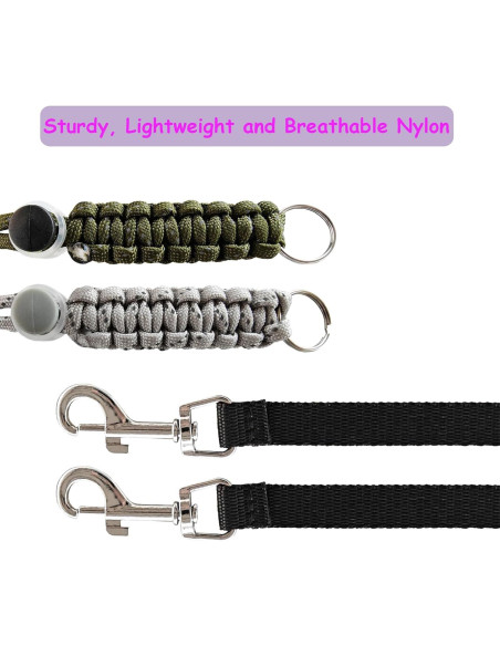 Arnés y Correa Ajustable para Conejos y Animales Pequeños - Paquete de 2