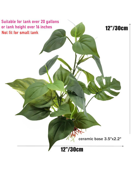 Planta Artificial para Acuarios M2cbridge 30.48cm Verde
