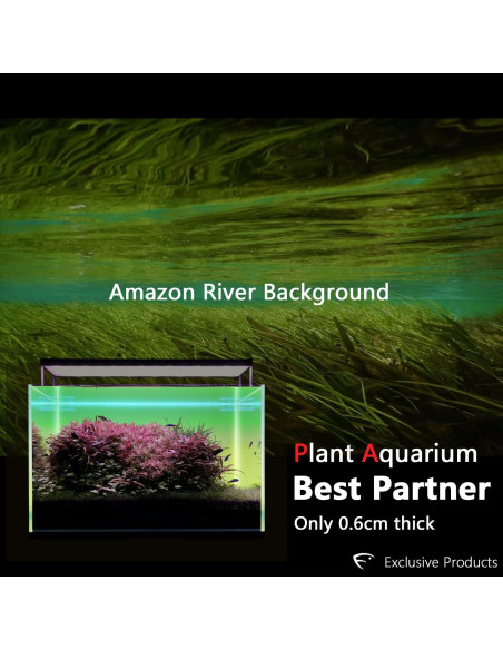 Panel de retroiluminación para acuario FJARDE 30x30cm RGB