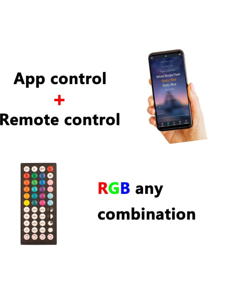 Panel de retroiluminación para acuario FJARDE 30x30cm RGB