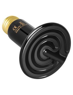 Bombilla de Calor Cerámica Simple Deluxe 40W para Reptiles