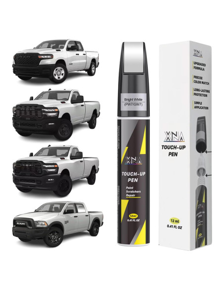 Pintura de Toque XNA Blanco Brillante PW7/GW7 para Dodge Ram