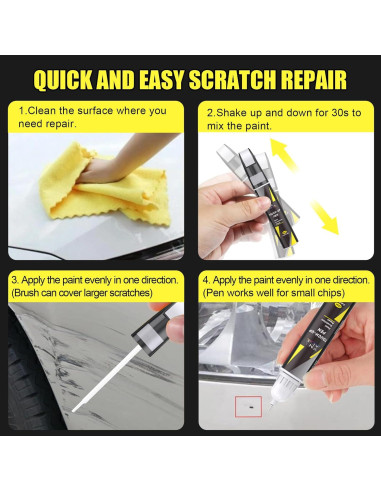 Pintura de Toque XNA Blanco Brillante PW7/GW7 para Dodge Ram