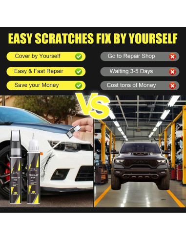 Pintura de Toque XNA Blanco Brillante PW7/GW7 para Dodge Ram