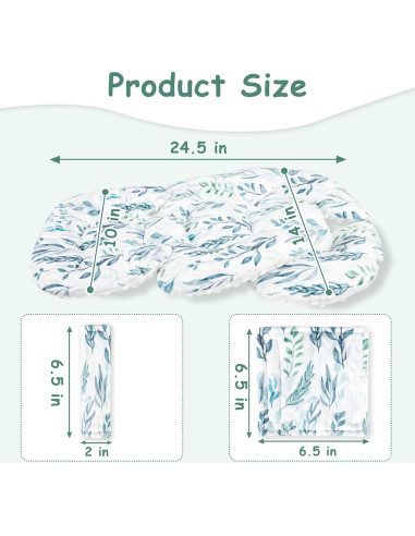 Inserto para Silla de Auto DILIMI con Soporte para Cabeza Bebé