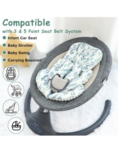 Inserto para Silla de Auto DILIMI con Soporte para Cabeza Bebé